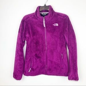 THE NORTH FACE FULL ZIP TEDDY BEAR JACKET XS